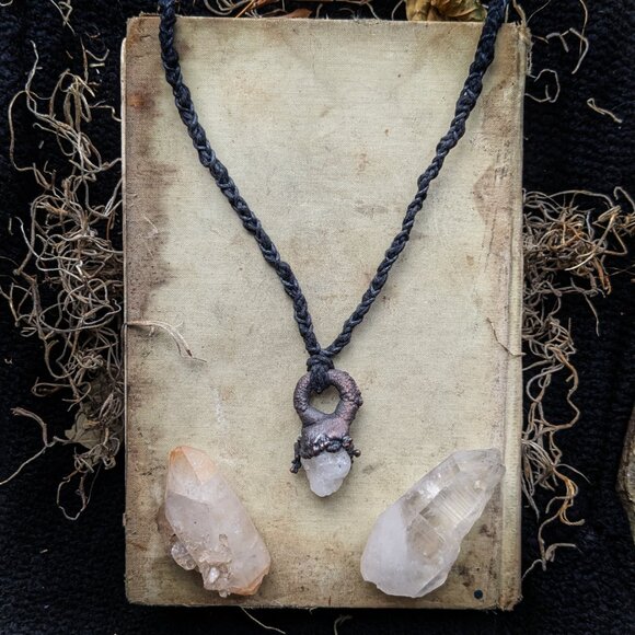 Ethically Sourced Quartz Necklace - Picture 5 of 5